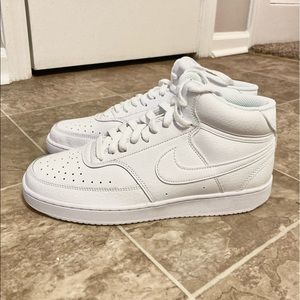 Women’s size 11 Nike Court Vision Mid Sneakers
